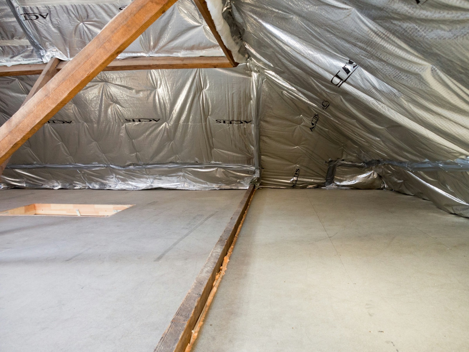 Attic Insulation — Oscar Roofing